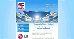 Desktop Screenshot of airconalgarve.com